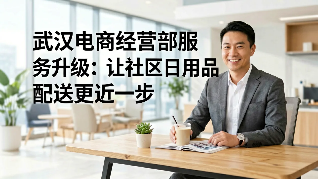武汉电商经营部服务升级：让社区日用品配送更近一步